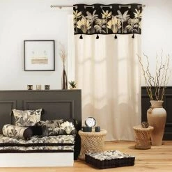 DOUCEUR D'INTÉRIEUR Matelas De Sol 60x120 Cm Métallisé Karaba Coton - Gris -Lit enfant Soldes Boutique 40149828 3