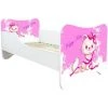 LES TENDANCES Lit Enfant Avec Sommier Et Matelas Happy Kitty 70x140 Cm