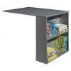 LES TENDANCES Bureau Pour Lit Mezzanine Pin Massif Gris Pino