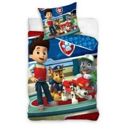 AYMAX Parure De Lit Réversible Pat'Patrouille - 140 Cm X 200 Cm - Multicolor