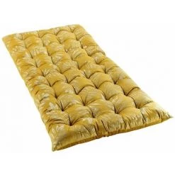 DOUCEUR D'INTÉRIEUR Matelas De Sol 60x120 Cm Velours Métallisé Adelor Jaune - Jaune