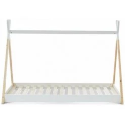 ALICE'S HOME Lit Tipi En Bois Massif. Pin Naturel Blanc - Sommier Inclus. 90x190cm - Tobias - Blanc 8 ALICE'S HOME Lit Tipi En Bois Massif. Pin Naturel Blanc - Sommier Inclus. 90x190cm - Tobias - Blanc -Lit enfant Soldes Boutique 44639200 4