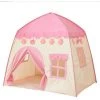 ELLE Tente Tipi Pour Enfants Avec Tapis Pour Garçons Et Filles, Maison De Jeux Pour Enfants Pour Intérieur Et Extérieur（rose)