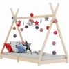 YOUTHUP Cadre De Lit D'enfant Bois De Pin Massif 90 X 200 Cm