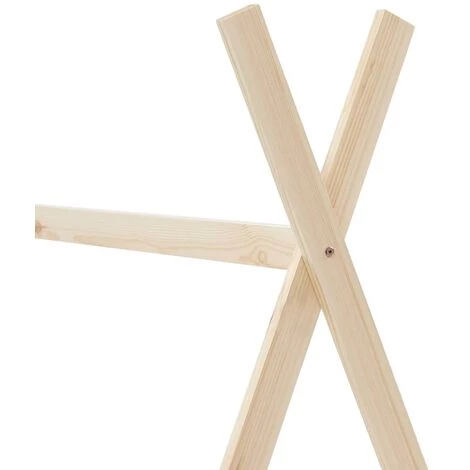 Topdeal Cadre De Lit D'enfant Bois De Pin Massif 70x140 Cm VDFF24209_FR 5 Topdeal Cadre De Lit D'enfant Bois De Pin Massif 70x140 Cm VDFF24209_FR – Image 5