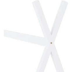 Topdeal Cadre De Lit D'enfant Blanc Bois De Pin Massif 80x160 Cm VDFF24213_FR 9 Topdeal Cadre De Lit D'enfant Blanc Bois De Pin Massif 80x160 Cm VDFF24213_FR -Lit enfant Soldes Boutique 52095673 5