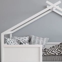 Lit Mezzanne „Merlin“ 200x90cm Blanc Avec Aire De Jeux VitaliSpa -Lit enfant Soldes Boutique 52444681 5