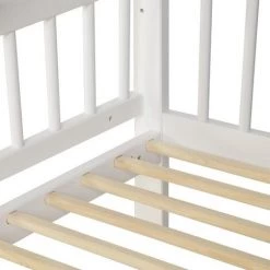 VIKING CHOICE Maison Lit Maison| Lit Bébé| Bois | Avec Clôture | 160x80cm -Lit enfant Soldes Boutique 54480354 3