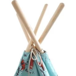 Sunny World Map Tipi Tent | Multicolore | Wigwam Play Tent|100% Coton|120x120x160cm -Lit enfant Soldes Boutique 55405232 4