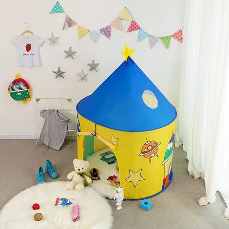 SONGMICS Tente De Jeu, Maison De Jeu, Château Pour Enfant, Intérieur Et Extérieur, Tipi, Avec Sac De Rangement, Thème Dinosaure, Pour 3 Enfants LPT02YU - Multi-couleur 2 SONGMICS Tente De Jeu, Maison De Jeu, Château Pour Enfant, Intérieur Et Extérieur, Tipi, Avec Sac De Rangement, Thème Dinosaure, Pour 3 Enfants LPT02YU - Multi-couleur – Image 2