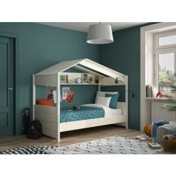 VENTE-UNIQUE.COM Lit Cabane 90 X 200 Cm - Coloris Naturel - ROBINSON - Naturel Clair 7 VENTE-UNIQUE.COM Lit Cabane 90 X 200 Cm - Coloris Naturel - ROBINSON - Naturel Clair -Lit enfant Soldes Boutique 55882029 3