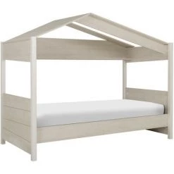 VENTE-UNIQUE.COM Lit Cabane 90 X 200 Cm - Coloris Naturel - ROBINSON - Naturel Clair 8 VENTE-UNIQUE.COM Lit Cabane 90 X 200 Cm - Coloris Naturel - ROBINSON - Naturel Clair -Lit enfant Soldes Boutique 55882029 4