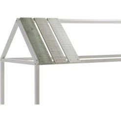 VENTE-UNIQUE.COM Lit Cabane INDIANA - 90 X 190 Cm - MDF Et Pin - Blanc - Blanc 9 VENTE-UNIQUE.COM Lit Cabane INDIANA - 90 X 190 Cm - MDF Et Pin - Blanc - Blanc -Lit enfant Soldes Boutique 55884886 5