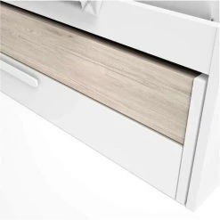 VENTAMUEBLESONLINE LIT DOUBLE COMPACT ET TIROIR E -Lit enfant Soldes Boutique 56624055 4