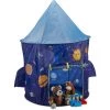 Relaxdays Tente Pour Enfants, Thème Espace, En Forme De Fusée, HLP 142x135x104 cm, Intérieur Et Extérieur, Multicolore