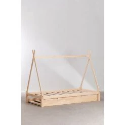Lit En Bois Pour Matelas De 90 Cm Joan Kids SKLUM Bois De Pin - Lit Gigogne 7 Lit En Bois Pour Matelas De 90 Cm Joan Kids SKLUM Bois De Pin - Lit Gigogne -Lit enfant Soldes Boutique 57500696 3