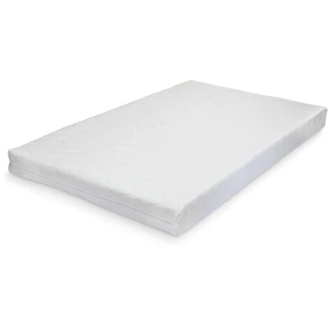 NOVA Lit Superposé En Métal 2 Matelas Avec Barrière 140 / 190x200 Cm Couleur : BLANCHE 4 NOVA Lit Superposé En Métal 2 Matelas Avec Barrière 140 / 190x200 Cm Couleur : BLANCHE – Image 4