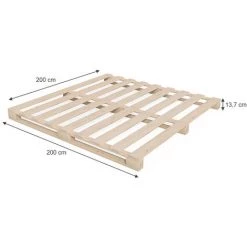 Lit En Palettes 200 X 200 Cm VitaliSpa -Lit enfant Soldes Boutique 59208799 3