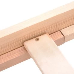 JOORRT Lit Pour Enfant 90 X 200 Cm - En Bois Massif - Avec Tête De Lit Et Sommier à Lattes -Lit enfant Soldes Boutique 59603501 4