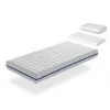 DREAMDI Pack Matelas Mousse à Mémoire 90X180 GEA VISCO LIT ENFANTS, Epaisseur 18 CM + 1 Oreiller à Memoire 90x35 + 1 Protege Matelas 90x180