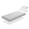 DREAMDI Pack Matelas 80X160 GEA LIT ENFANTS, Epaisseur 18 CM + 1 Oreiller à Memoire 80x35 + 1 Protege Matelas 80x160