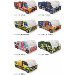 KIDS LITERIE Lit Camion Pompier 70x140 Thème - Thème -Lit enfant Soldes Boutique 60051761 5
