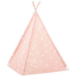 FIMEI Tente Tipi Pour Enfants Avec Sac Polyester Rose 115x115x160 Cm -Lit enfant Soldes Boutique 61382743 4