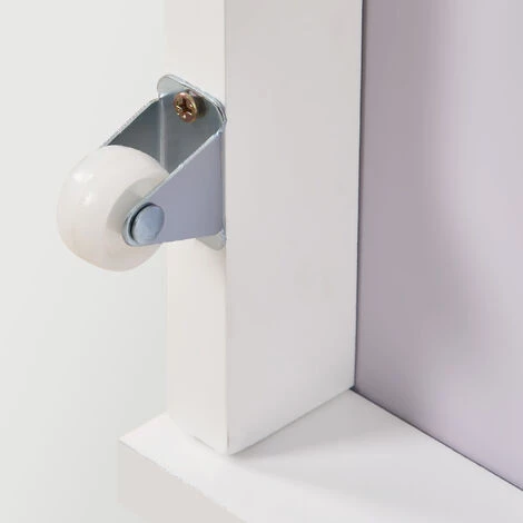 GROSMONDE 90 X 200 Cm Bett Kinderbett Mit Schublade Und Rausfallschutz, Kiefer-Vollholz-Weiß Eiche 5 GROSMONDE 90 X 200 Cm Bett Kinderbett Mit Schublade Und Rausfallschutz, Kiefer-Vollholz-Weiß Eiche – Image 5