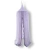 Space Élégant Auvent De Lit Pour Enfants - Pompons En Dentelle Princesse Filles Fée Tente De Rêve, Chambre D'enfant Décoration Chambre Bébé Rideau Suspendu Moustiquaire, Violet LangRay