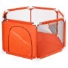FANTABLAU Coxolo 70 * 66cm Orange Baby Playpen 6 Panel Safety Gate