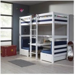 BEFARA LIT SUPERPOSE AVEC BUREAU ZEUS 9 BEFARA LIT SUPERPOSE AVEC BUREAU ZEUS -Lit enfant Soldes Boutique 64373778 5