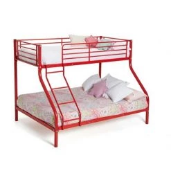 BEFARA LIT SUPERPOSE MATRIMONIAL CASTLE - Rouge - Rouge