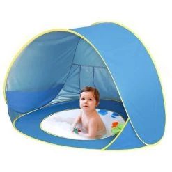 BF Abri De Plage Pour Bébé, Protection Contre Le Soleil Et Les UV, Tente De Plage Pour Tout-petits, Portable