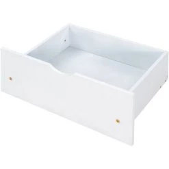 Lit Simple, Lit Enfant,avec Tiroir, Tête De Lit, 90*200cm, Blanc,LBF -Lit enfant Soldes Boutique 64710603 4