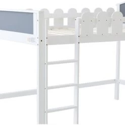 MODERNLUXE Lit Superposé Convertible 120x200/90x200 Cm Lit Enfant En Pin Massif Avec Sommier à Lattes -Lit enfant Soldes Boutique 64757035 5