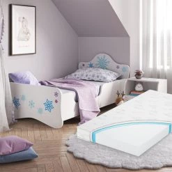 Lit D'enfant „flocon De Neige" 160x80cm Blanc VitaliSpa 7 Lit D'enfant „flocon De Neige" 160x80cm Blanc VitaliSpa -Lit enfant Soldes Boutique 65855104 3