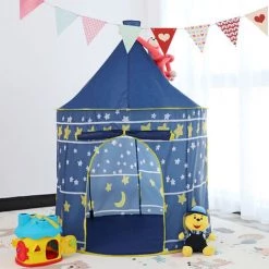 TANCYCO Tente De Jeu Pour Enfants Tente De Jeu De Château De Style Yourte Portable Tente Pour Enfants Playhouse Intérieur Extérieur Maison De Jeux Pour Enfants Pour Garçons Filles (Rose) 7 TANCYCO Tente De Jeu Pour Enfants Tente De Jeu De Château De Style Yourte Portable Tente Pour Enfants Playhouse Intérieur Extérieur Maison De Jeux Pour Enfants Pour Garçons Filles (Rose) -Lit enfant Soldes Boutique 66805949 3