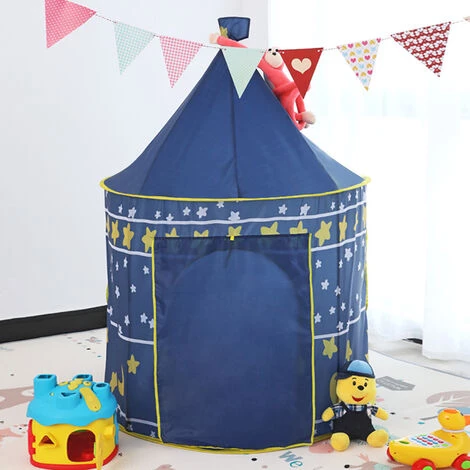 TANCYCO Tente De Jeu Pour Enfants Tente De Jeu De Château De Style Yourte Portable Tente Pour Enfants Playhouse Intérieur Extérieur Maison De Jeux Pour Enfants Pour Garçons Filles (Rose) 5 TANCYCO Tente De Jeu Pour Enfants Tente De Jeu De Château De Style Yourte Portable Tente Pour Enfants Playhouse Intérieur Extérieur Maison De Jeux Pour Enfants Pour Garçons Filles (Rose) – Image 5