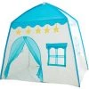 TANCYCO Tente De Jeu Pour Enfants Château De Princesse Tente De Jeu Tissu Oxford Grande Maison De Fée Avec Sac De Transport Pour Garçons Et Filles Intérieur Extérieur (Bleu 1)