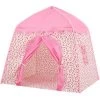 TANCYCO Tente De Jeu Pour Enfants Château De Princesse Tente De Jeu En Tissu Oxford Grande Maison De Fée Avec Sac De Transport Pour Garçons Et Filles Intérieur Extérieur (rose B)