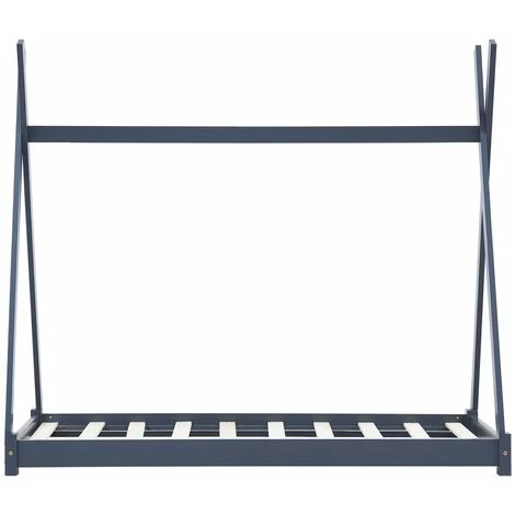 LangRay Meubles Cadre De Lit D'enfant Gris Bois De Pin Massif 80x160 Cm 3 LangRay Meubles Cadre De Lit D'enfant Gris Bois De Pin Massif 80x160 Cm – Image 3