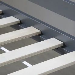 DéCOSHOP26 Lit Mezzanine Pour Enfant 90x200cm Avec échelle En Bois Gris - Gris 7 DéCOSHOP26 Lit Mezzanine Pour Enfant 90x200cm Avec échelle En Bois Gris - Gris -Lit enfant Soldes Boutique 9673435 3